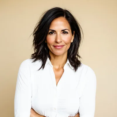 Portrait of Andrea Orrego, CEO and Co-Founder of Atelier